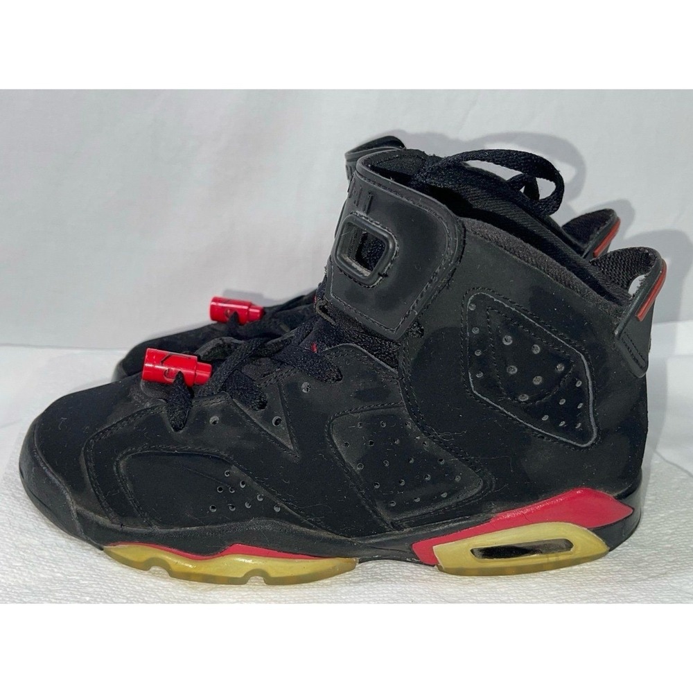 Nike Air Jordan Retro 6 Infrared Boys Basketball Sneakers Size 4.5Y‎